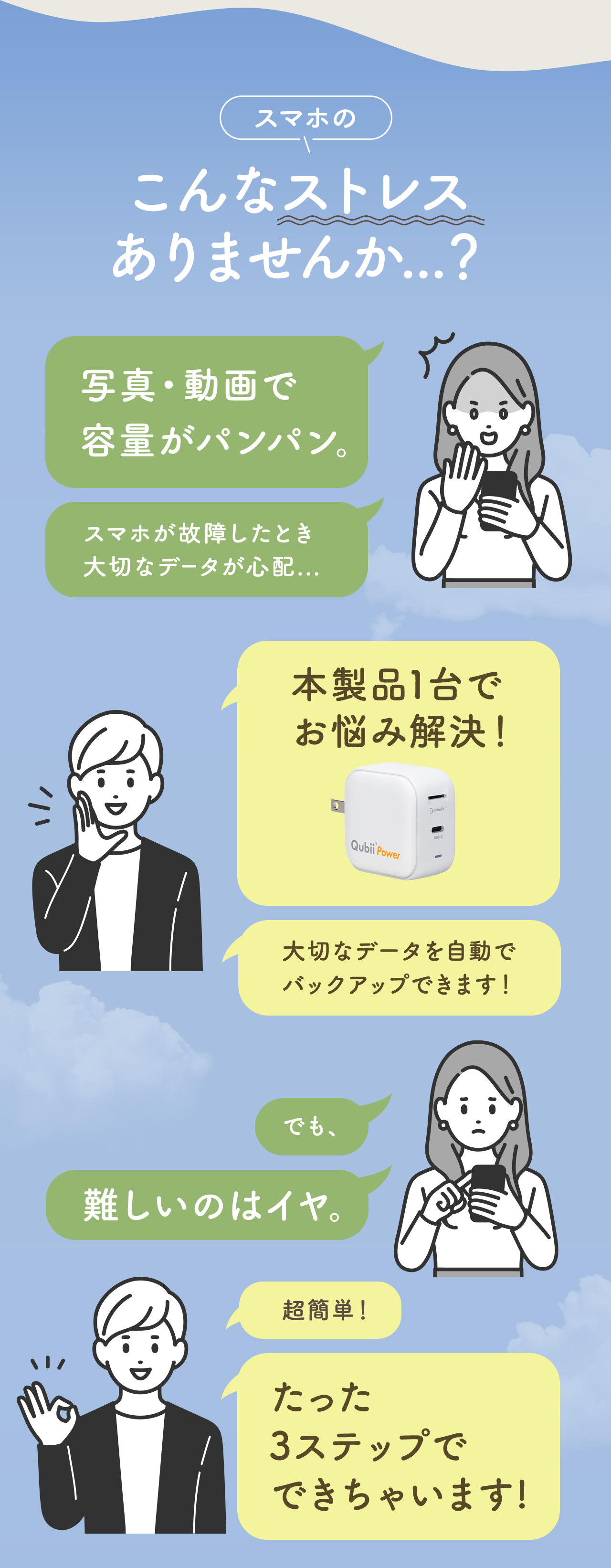 スマホのこんなストレス ありませんか...？