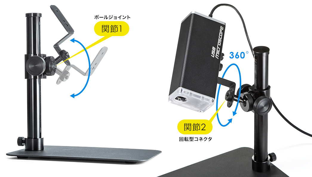 ボールジョイント 回転型コネクタ