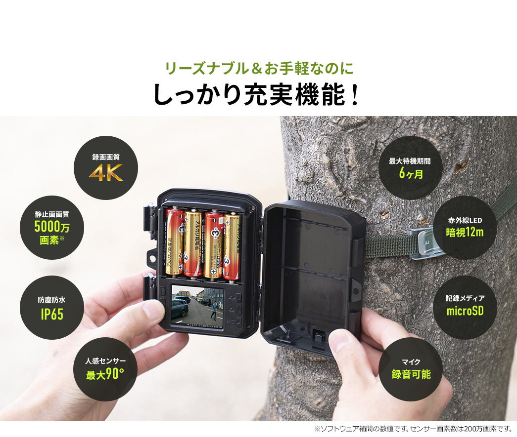 リーズナブル&お手軽なのにしっかり充実機能!
