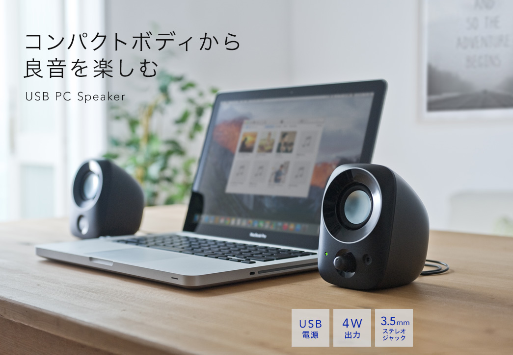 コンパクトボディから良音を楽しむ