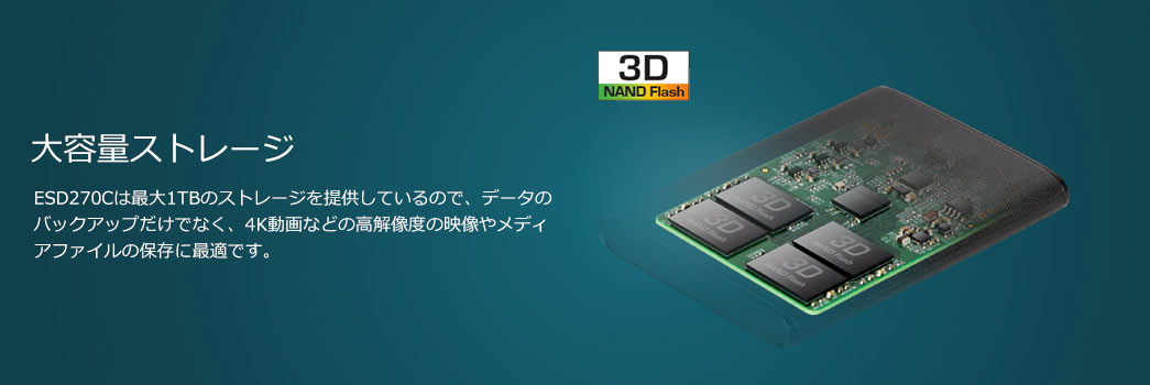 大容量ストレージ