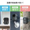 防犯カメラ トレイルカメラ 小型 4K 屋外 工事不要 電源不要 電池式 赤外線 防水防塵IP66