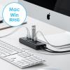 【在庫限り】充電ポート付きUSBハブ 7ポート 充電ポート×3 個別スイッチ USB3.1 Gen1 Aコネクタ接続 セルフパワー