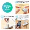 Qubii Duo USB-A ローズゴールド iPhone iPad iOS Android 自動バックアップ