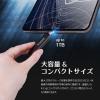 スティック型SSD 512GB USB 10Gbps USB A USB-C デュアルコネクタ Transcend ESD310C ブラック