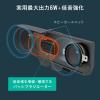 USBサウンドバースピーカー 6W出力 クリップ固定式 PCスピーカー ブラック