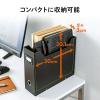 ノートパソコンスタンド データホルダー 書見台 ブックスタンド タブレットスタンド 角度調節6段階 ブラック