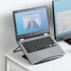 ノートパソコンスタンド データホルダー 書見台 ブックスタンド タブレットスタンド 角度調節6段階 ブラック