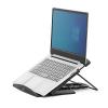 ノートパソコンスタンド データホルダー 書見台 ブックスタンド タブレットスタンド 角度調節6段階 ブラック