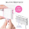 クランプ式USBハブ USB A×3 USB Type-C×1 SD/microSDカードリーダー HDMI出力