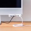 クランプ式USBハブ USB A×3 USB Type-C×1 SD/microSDカードリーダー HDMI出力