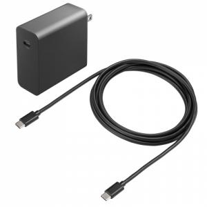 USB PD 100W ACアダプタ USB Type-Cケーブル付き