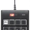 プログラマブルテンキー NT-19UH2BKN2 22キー割当 有線 USB-A接続 DTM CAD ショートカット カスタマイズ マクロ USBハブ