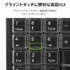 プログラマブルテンキー NT-19UH2BKN2 22キー割当 有線 USB-A接続 DTM CAD ショートカット カスタマイズ マクロ USBハブ