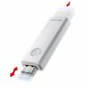 USBメモリー 16GB USB 3.2 Gen1 USB Aコネクタ プッシュ式 ホワイト 