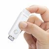USBメモリー 16GB USB 3.2 Gen1 USB Aコネクタ プッシュ式 ホワイト 