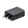 USB-ACアダプタ USB A×1 5V/2A 10W出力 PSE取得 ブラック iPhone Androidスマートフォン USB充電器