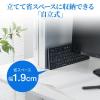 充電式ワイヤレスキーボード　(コンパクト・パンタグラフ・静音・薄型)
