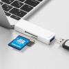 SD/microSDカードリーダー USB Type-C USB 5Gbps USBハブつき スライドキャップ式