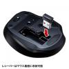 ワイヤレスマウス レッド