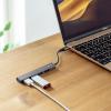 USBハブ USB Type-C接続 USB2.0 4ポート