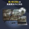ドッキングステーション USB Type-C HDMI 4K/120Hz PD100W対応 有線LAN