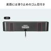 USBスピーカー 小型 パソコン用 モニター下 6W コンパクト 2mロングケーブル シンプルデザイン