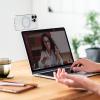 【在庫限り】iPhone用マグネットホルダー 連携カメラ MagSafe対応 スタンド Mac Macbook モニター スマホホルダー 無段階角度調整