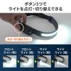 ヘッドライト LEDライト USB充電式 モーションセンサー付き 面発光 最大約350ルーメン ヘルメット 夜間作業 防災