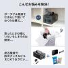 ポータブル電源収納バッグ(汎用・キャリーバッグ・収納ケース・ショルダーベルト付き・700-BTL045・700-BTL046対応)