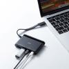 【アウトレット】Type-Cハブ USB3.1 Gen2対応 4ポート PD対応 サンワサプライ製