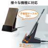 マグネット端子 スマートフォン充電スタンド USB Type-C microUSB接続 5V/2A