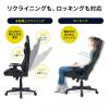 【在庫限り】光るゲーミングチェア LED内蔵 ハイバック バケットシート リクライニング ロッキング ヘッドレスト ランバーサポート 肘掛け付き PUレザー ブラック