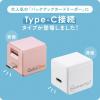【アウトレット】Qubii Duo USB-C iPhone iPad iOS Android 自動バックアップ 容量不足解消 ローズゴールド