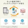 【アウトレット】Qubii Duo USB-C iPhone iPad iOS Android 自動バックアップ 容量不足解消 ローズゴールド