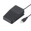 スタンドスキャナー用フットペダル USBフットペダル ケーブル長1.9m 滑り止め付き サンワダイレクト品専用