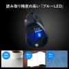 Bluetoothエルゴマウス 縦型 マルチペアリング 静音ボタン 乾電池式 シルバー
