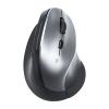 Bluetoothエルゴマウス 縦型 マルチペアリング 静音ボタン 乾電池式 シルバー