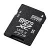 microSD変換アダプタ UHS-II対応 microSDカードをSDカードに変換