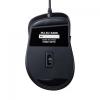 静音マウス 5ボタン 有線 USB A接続 レッド