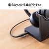 【値下げ品】4in1 USB2.0ケーブル PD60W対応 Type-C Type-A microUSB 1m 高耐久 ポリエチレンメッシュケーブル 充電 データ転送 スマホ タブレット ブラック