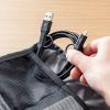 【値下げ品】4in1 USB2.0ケーブル PD60W対応 Type-C Type-A microUSB 1m 高耐久 ポリエチレンメッシュケーブル 充電 データ転送 スマホ タブレット ブラック