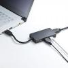 USBディスプレイアダプタ USBハブ付き USB A×3 HDMI出力