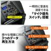 ポータブルワイヤレスアンプ 200W出力 ワイヤレスマイク2本付属 キャスター付き