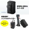 ポータブルワイヤレスアンプ 200W出力 ワイヤレスマイク2本付属 キャスター付き