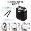 ポータブル拡声器 ハンズフリー ヘッドセットマイク付き microSD USBメモリ 音楽再生
