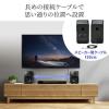 PCスピーカー 高出力80W Bluetooth/3.5mm/光デジタル対応 USB/microSD対応