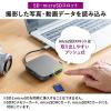 モバイルドッキングステーション 巻き取り USB Type-C PD100W対応 4K対応 8in1 HDMI VGA microSD&SDカード イーサネット