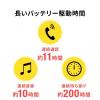 Bluetoothヘッドセット モノラル/片耳 充電台付 スタンド付属 テレワーク 在宅勤務 コールセンター向け Zoom/Meet Now/Microsoft Teams対応
