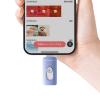 Piconizer 4 128GB USBメモリ バイオレット Lightning USB Type-C iPhone Android 対応 MFi認証品
